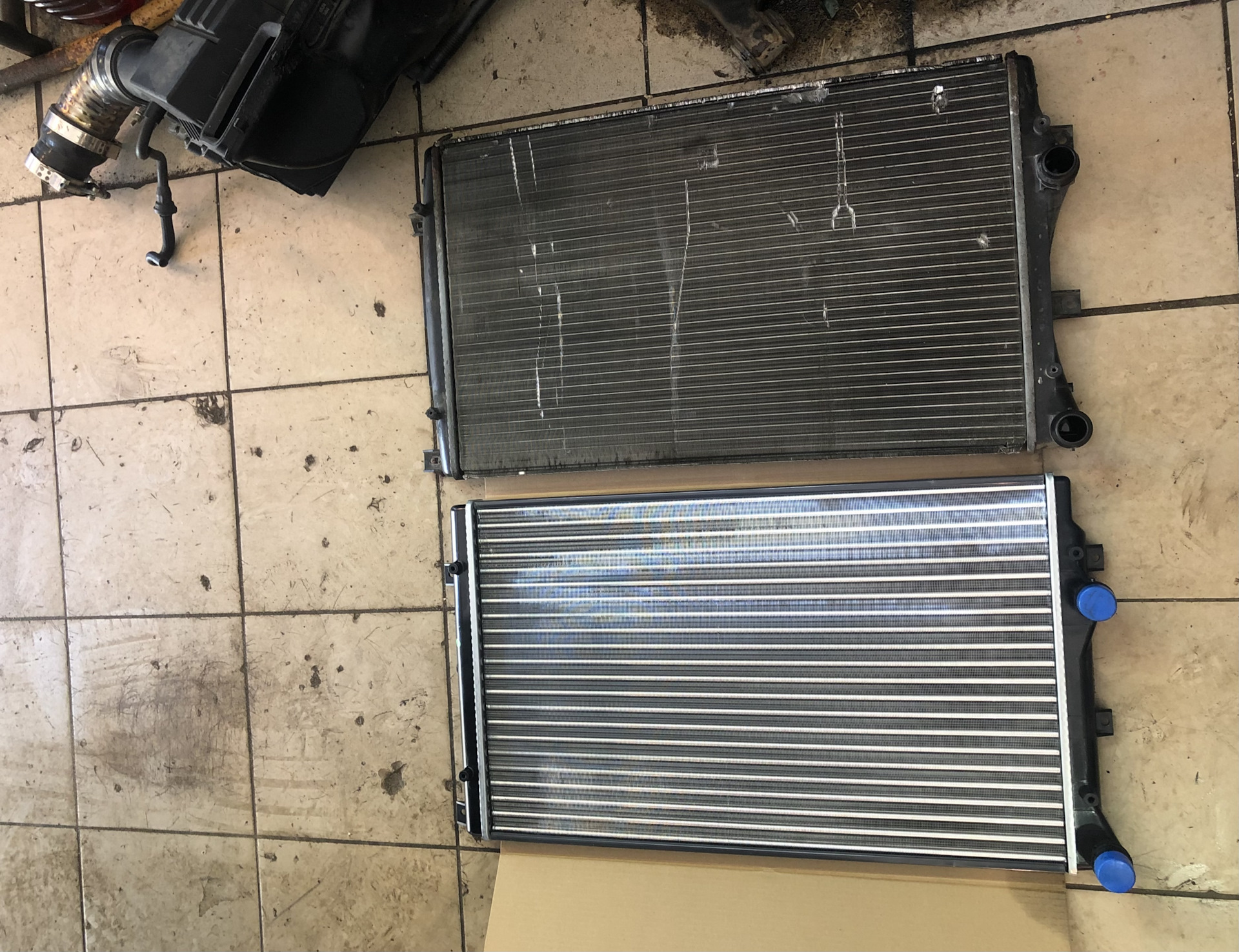 Фото 7 — Замена радиатора на Volkswagen Jetta 3